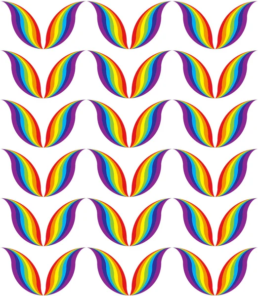 Regenboog achtergrond. vectorillustratie — Stockvector