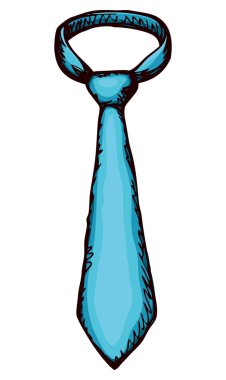 Kravat. Vektör çizim