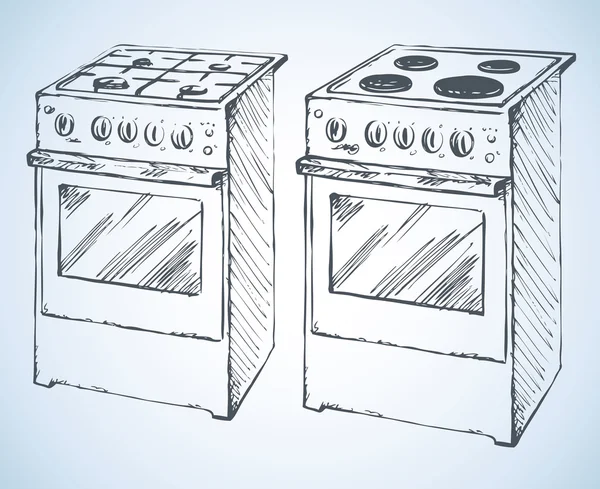 Featured image of post How To Draw A Gas Stove Whether these run with liquid propane or natural gas the gas stoves make the surrounding temperatures in kitchens hotter although by only a small measure