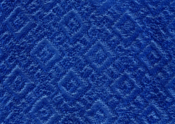 青の天然コットン タオル背景 — ストック写真