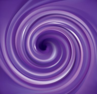 Vector abstract violet swirl background clipart