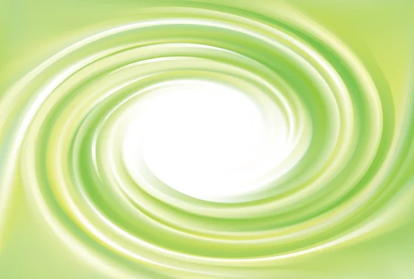 Vector abstrakt lime spiral bakgrund — Stock vektor