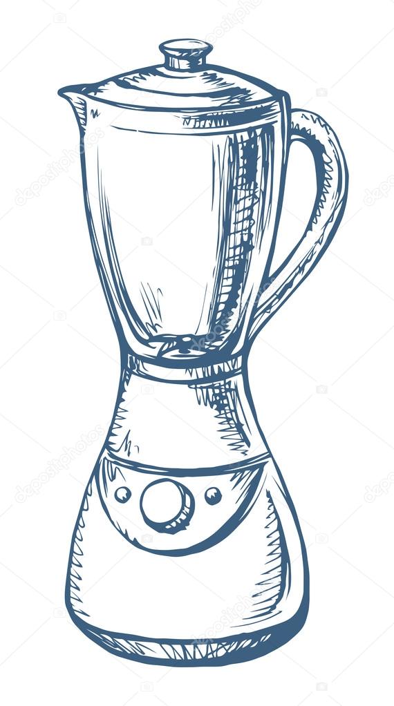 Blender. Vector drawing Stock Vector Image by ©Marinka 114459150