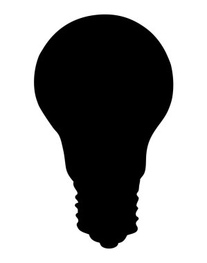 Ampul. Vektör çizim