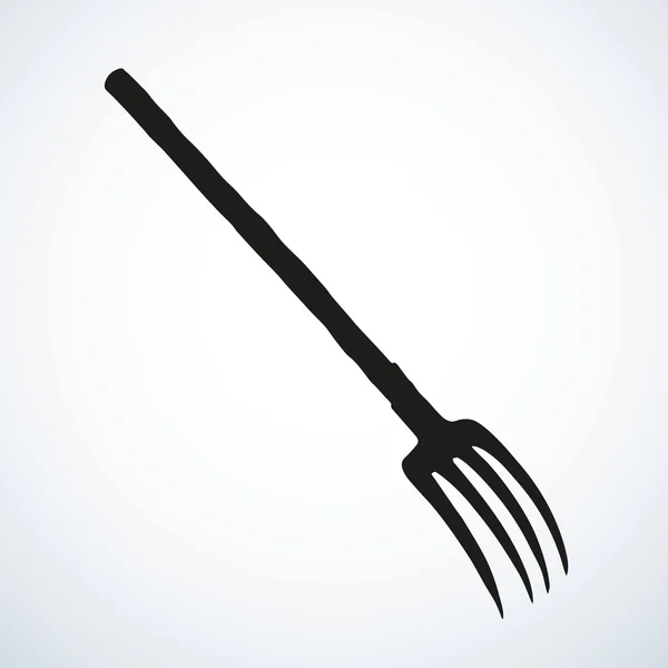 Fourchettes. Dessin vectoriel — Image vectorielle