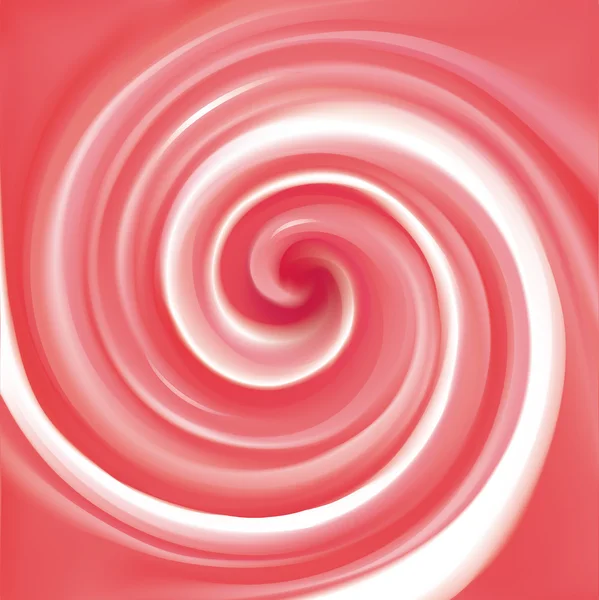 Vetor abstrato espiral fundo cor carmesim — Vetor de Stock