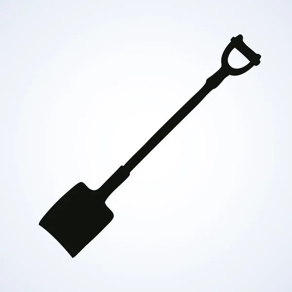 Shovel. Vector drawing Stock Vector Image by ©Marinka 127249756
