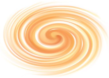 Vektör açık turuncu renkli dönen doku 