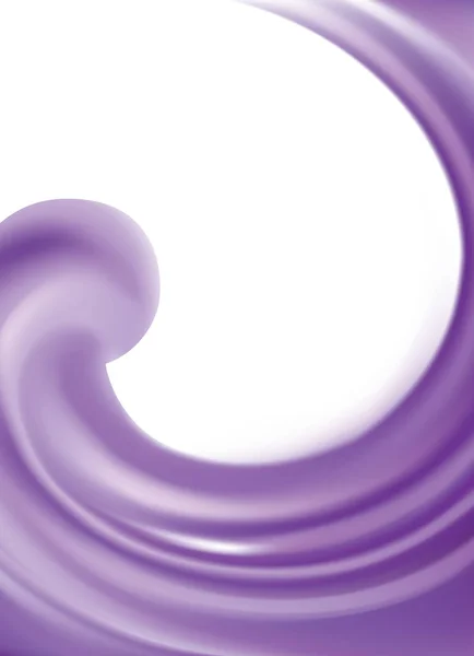 Glossy Curvy Smooth Blur Spin Whirl Motion Dark Text Space — Image vectorielle