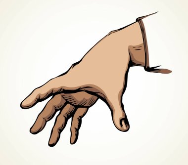 Geniş, genç bir bayanın el bileği beyaz arka plan mesaj alanına bastırıyor. Siyah mürekkep çizilmiş görünmez asistan logo piktogram amblem konseptini retro sanat karalama tarzında asmaya yardımcı olur. Görüntüyü kapat