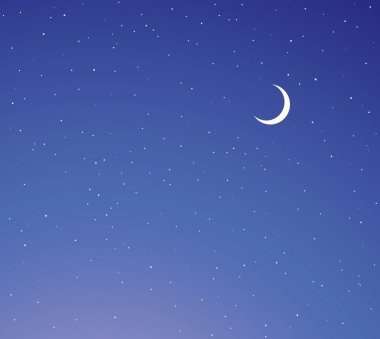 Parlak, sakin, sakin, pırıl pırıl, pırıl parlayan bir kıvılcım. Alacakaranlık, toz bulutunun alacakaranlık şeklindeki güzellik kavramı. Sevimli sanat fantastik hiç kimse gece vakti ışıltılı tasarım hilal elementi çizgi film tarzı metin çizer