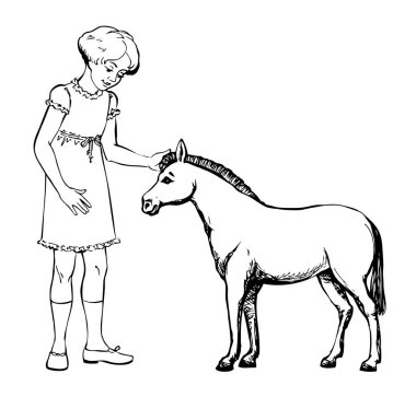 Neşeli, neşeli, genç, insan çiftçi kadın bakımı, yiyeceklere, insan vücuduna, memeli eline, logo çizilmiş, karikatür çizimleri veriyor. Yaz okulu kapanışı, spor, hayvanat bahçesi oyuncağı, beyaz metin alanı.