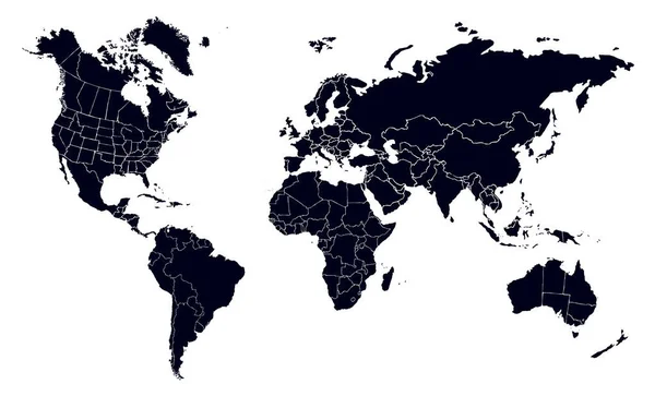 Forma Abstracta Blanco Del Plan Distrito Región Del Norte Rusia — Vector de stock