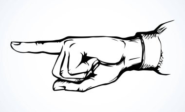 Yan görünüm suçlama ögesi ayarlandı. Işık arkaplan kağıdı metin alanı. Siyah mürekkep kalemi, yaşlı bayanın başparmak tırnağı resimli amblem tasarımı. Retro sanat karalama kalem yazdırma biçimi