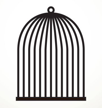 Çizgili mürekkep el düz demir askılı kanarya kanarya kanat kanadı kapı elementi ayarlandı. Amblem tasarımı sanat karalama çizim baskı stili. Basit ışık ağı metin alanı çerçeve dekorunu kapat