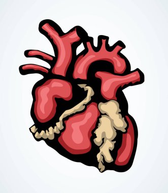 Yakından bakınca, kocaman, şişman adam iç organları beyaz metin arkaplanı. Kırmızı çizgili el çizimi şişman hayvan erkek resim amblemi. Kadın tasarım sanat retro çizgi film baskı tarzı