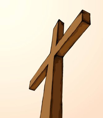 Yakından bakınca azize insan efendisi Mesih kurtarıcı ilahi tutku, acı, ruh bayrağı kurtarıyor. Çizgi siyah el çizilmiş kutsal bağışlayıcı heykel simgesi işareti retro çizim sanat eseri beyaz taş metin arkaplanı