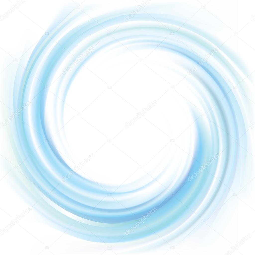 Vector background of blue swirling texture 