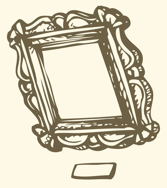 Vector antieke frame — Stockvector