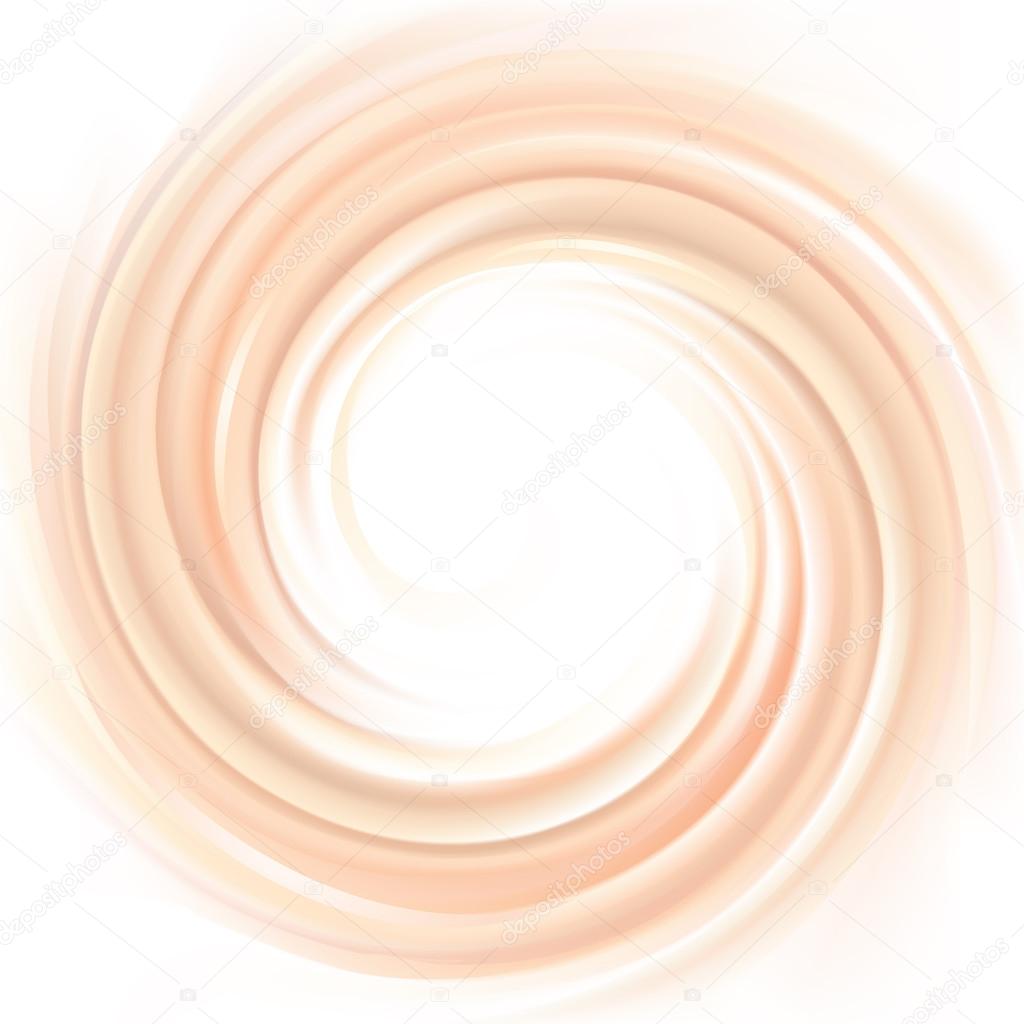 Vector backdrop of swirling creamy texture 