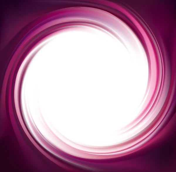 Vektor wirbelnden Hintergrund. Spirale flüssige fliederfarbene Oberfläche — Stockvektor