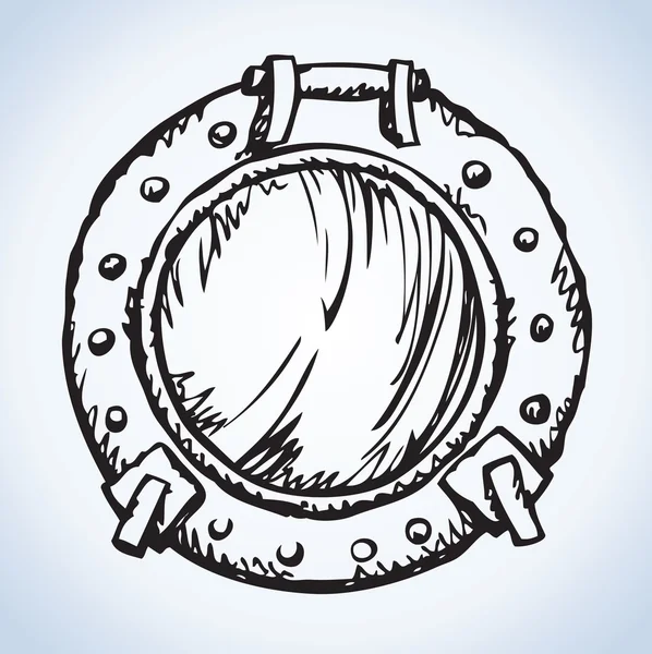 Porthole. Desenho vetorial —  Vetores de Stock