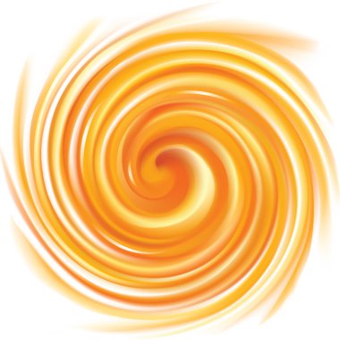 Vektör arka plan. Çerçeve curl sıvı yüzeyinin