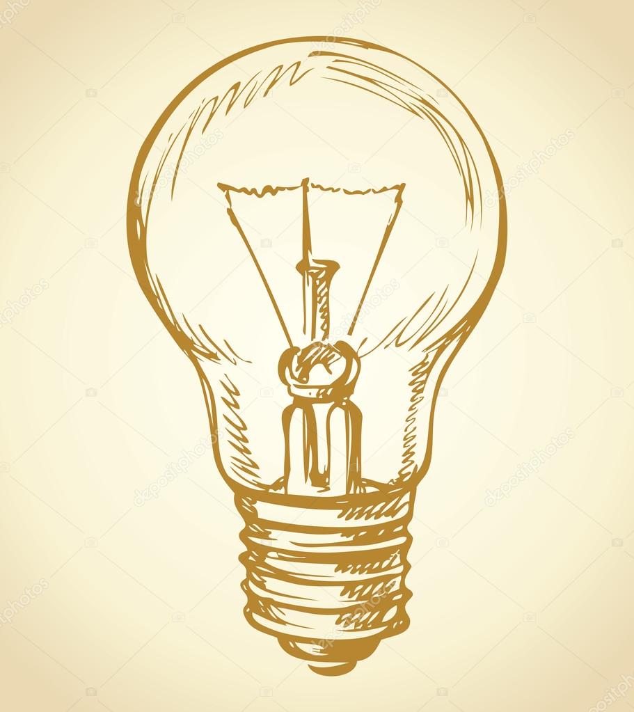MEDIUM IMAGE (PNG) | Light bulb template, Light bulb drawing, Free clip art