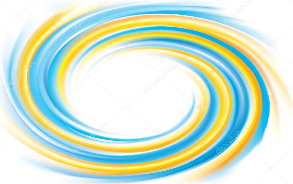 Vector background. Mix of national Ukrainian colors: yellow and 