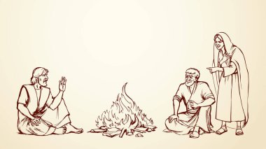 Doğu İsrail Yahudi bahçesinin karanlık alevi sıcak Yahudi kadın köleye bak. Kargalara şüpheyi göster. Kurtarıcı yargılamayı reddet.