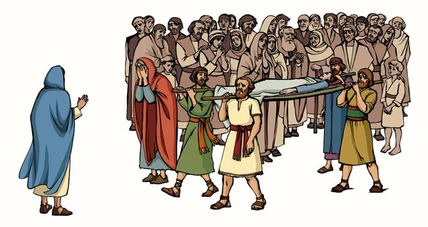 Jew believ sad parent prayer go Nain child kid last faith cry lament weep tear pray lord god savior scene. Hand drawn sketch retro art jewish hold lie boy rise life girl lay tomb church belief story