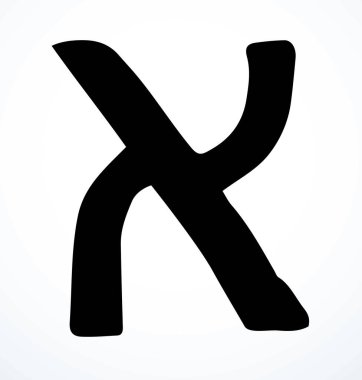 Sevimli, büyük, kutsal okul çocuğu, ABC oyuncak şekilli siyah mürekkep boyalı senaryo logosu seti. Kapanış modası tarihi taslak baskı çizimi çizgi film sanatçısı açık beyaz kağıt poster dekorasyonu