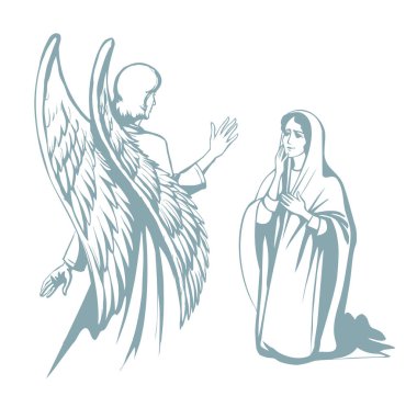 Modest humble holy bless devot awe young saint human faith lady talk say ask Lord help born baby life face fear old retro white light cloth. Admire spirit joy sky man gospel hope Israel hand drawn art