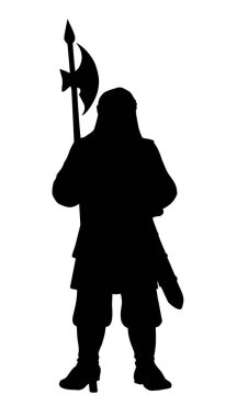 Geçmiş Kelt yüzyılının İncil 'i Pers çağı kraliyet erkek insan kral savaş kahramanı mızrak gücü. Kara El, Asya Rusya varang teçhizat elbise Doğu Asya Rus eskiz İncilsel oyma sanat beyaz sembolü