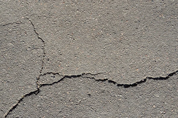 Asfalto cracking strada texture — Foto Stock