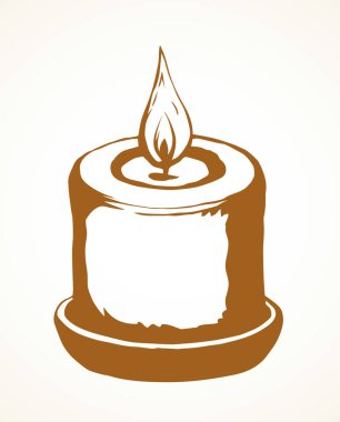 Kağıt üzerinde yazı için büyük erimiş parafin nesnesi. Koyu renk mürekkep, sıcak katedral parıltısı logo amblemi, Pictogram afiş tasarımı, sanat tarihi karalama tarzında. Yakın makro görünüm