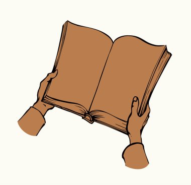 Çocuk çocuk incil inancı veri vaazı konsept logo simgesi simge işareti simge resim mürekkep çizim erkek kalem erkek dua et kutsal günlük basım tarzı müslüman islam ofis beyaz sayfa metni