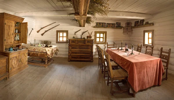 Ancienne salle intérieure du chef militaire — Photo