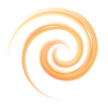 Girdap sanatı hareketi beyaz arkaplanda sevgi dolu metin alanlarını dalgalandırıyor. Güzel kıvrımlı yüzey yumuşak terracotta rengi. Saf taze havuç, kavun, balkabağı, kayısı, limon tatlı şurubu.