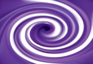 Parlak radyal kıvrımlı, beyaz ortadaki yazı için boşluk düşkünü. Jel sıvısı karamel yüzeyi. Sulu bitkilerin iştah açıcı reçeli koyu lavanta rengi: üzüm, yabanmersini, çiğ, yabanmersini, erik