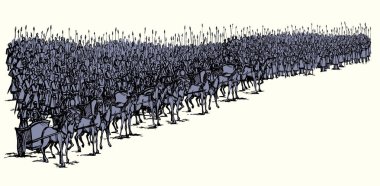 Çin 'i geçmiş yüzyılda İsrail İmparatorluğu' nun bir çok Yahudi gücü Avrupa 'yı, Roma' yı, Yunan erkek insan lejyonlarını, büyük kamp alanlarını ele geçirdi. Orta Doğu siyah çizgili el çizilmiş zırh Tanrı kazandı at arabası sürücüsü İncil 'de geçen Mısır çizgi roman çizimi