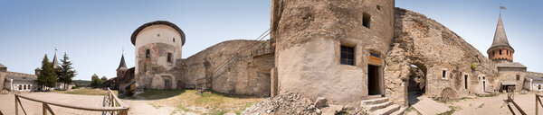 Ancient castle. Kamenetz-Podolsk, Ukraine