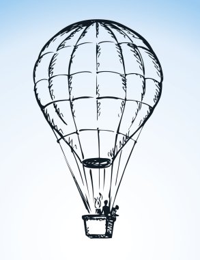 Balon. Vektör çizim