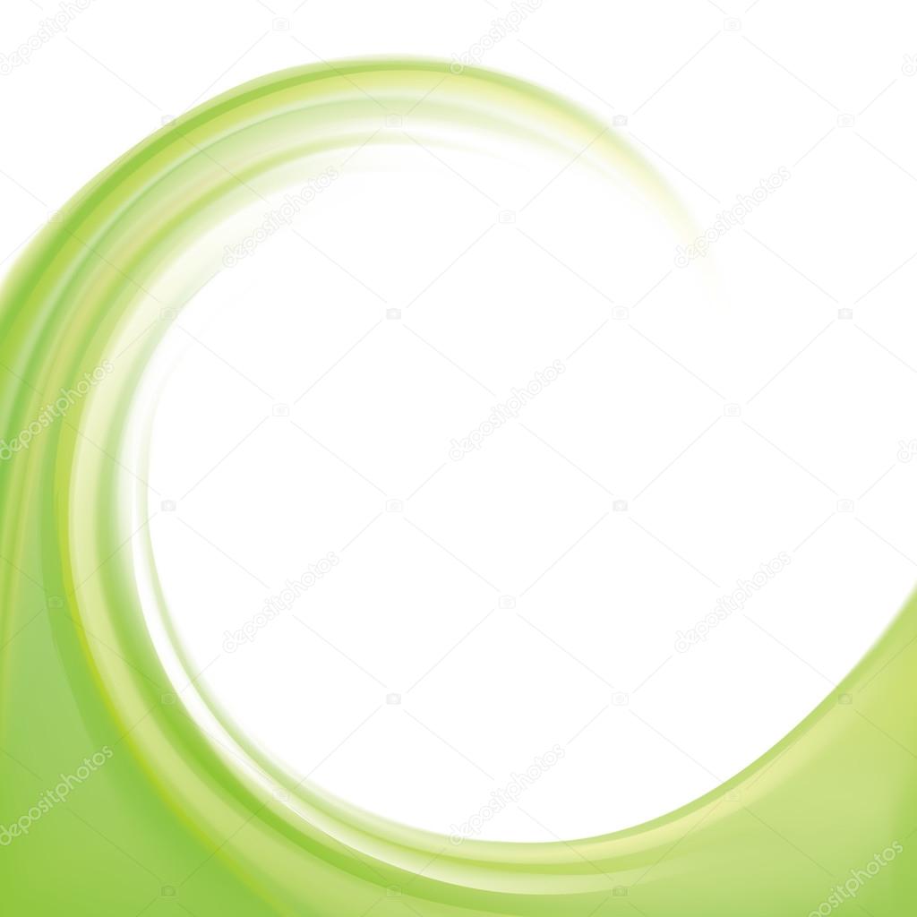 Vector abstract lime spiral background