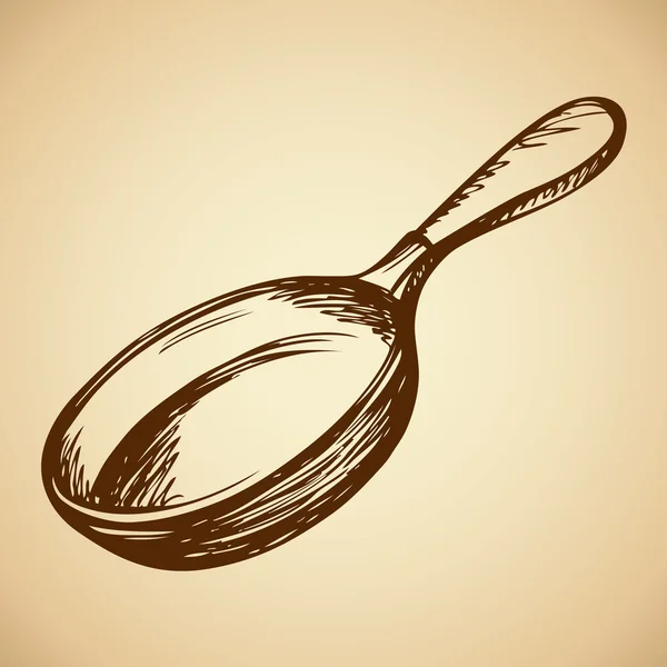 Pan. Vector drawing — Stock Illustration Pan. Vector drawing Royalty Free Stock Vectors