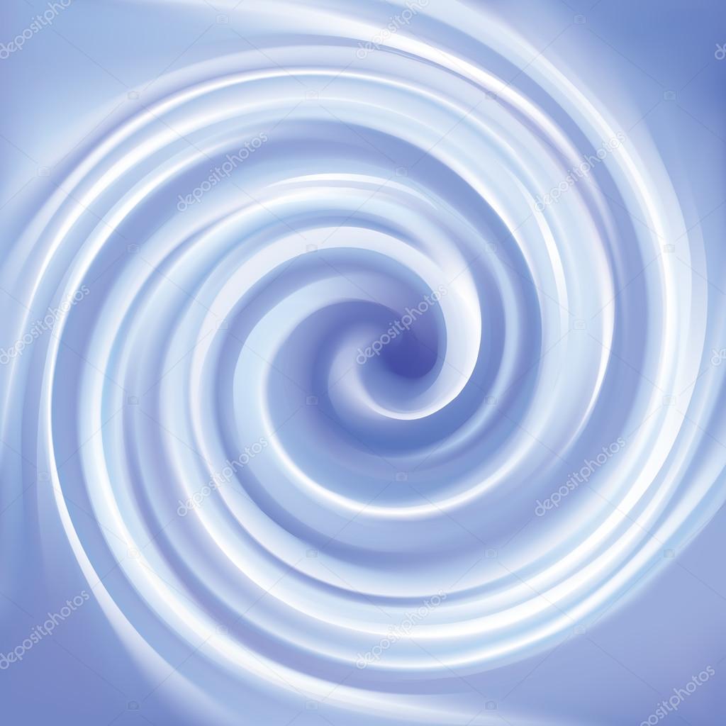 Vector background of cobalt swirling water texture 