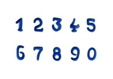 siyah bir arka plan üzerinde izole latin alfabesi tahıl ürünleri