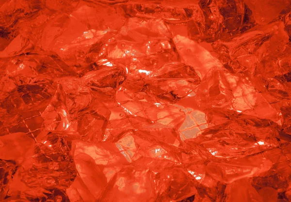 Red background of shiny-crystal stones — Stock Photo, Image