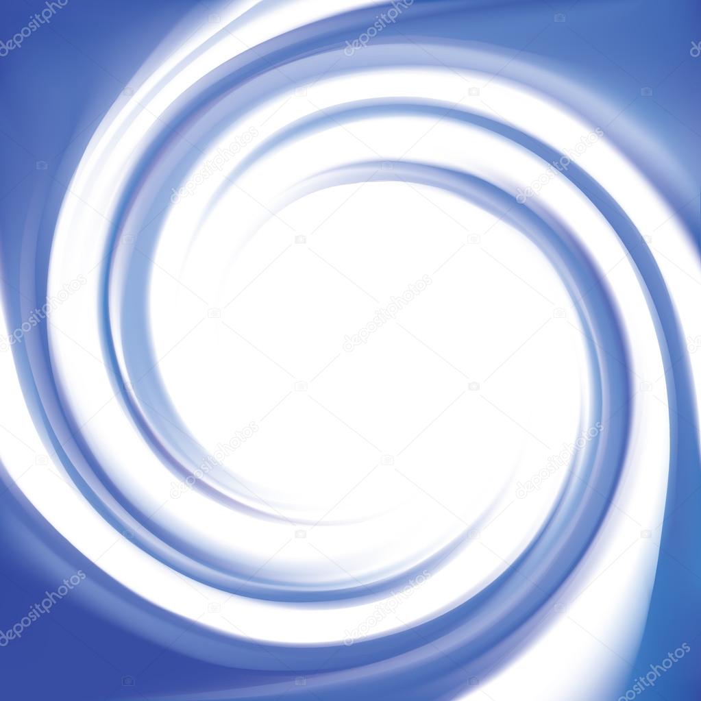 Vector background of cobalt swirling water texture 