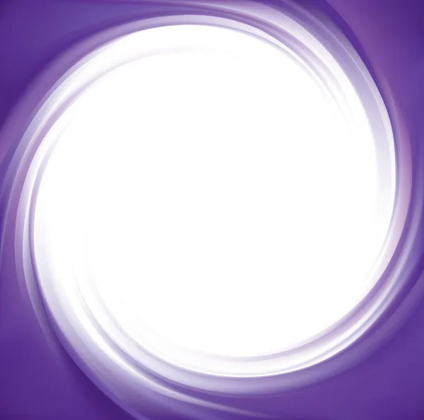 抽象的な紫渦巻のベクトルの背景 — ストックベクタ